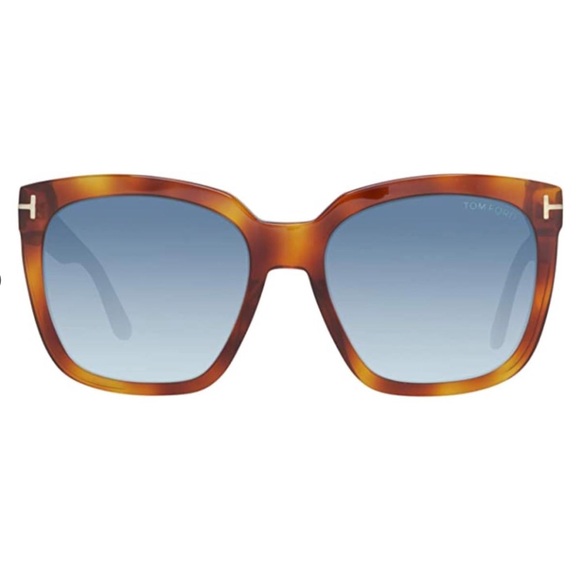 Tom Ford Amarra Sunglasses in Light Tortoise - Picture 3 of 14